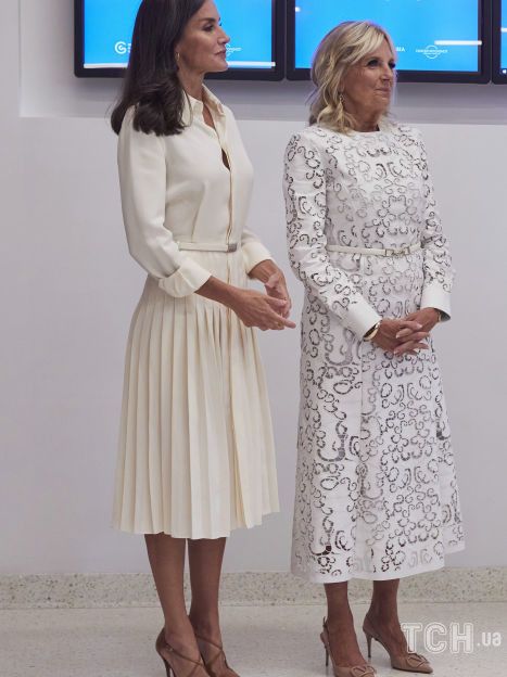 Королева Летиция и Джилл Байден / © Associated Press