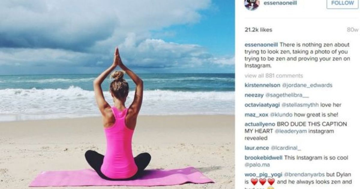Модель отказалась от соцсетей / © Instagram/@essenaoneill