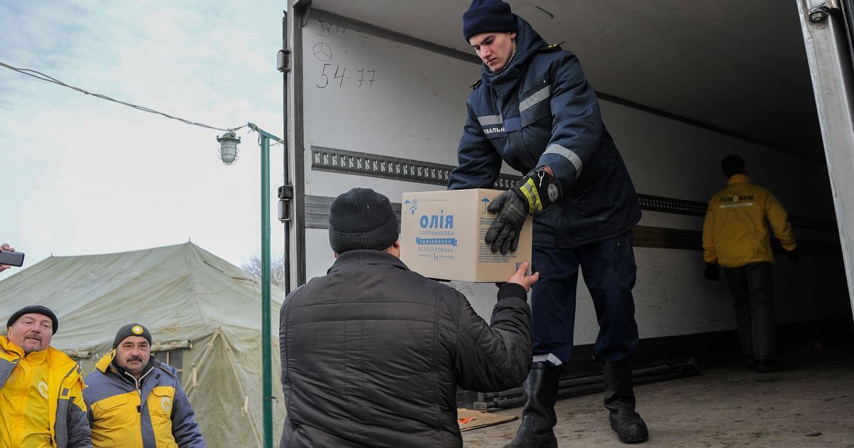Одесити направили до Авдіївки понад 40 тонн гуманітарної допомоги