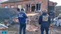 Последствия обстрела Волчанская в Харьковской области
