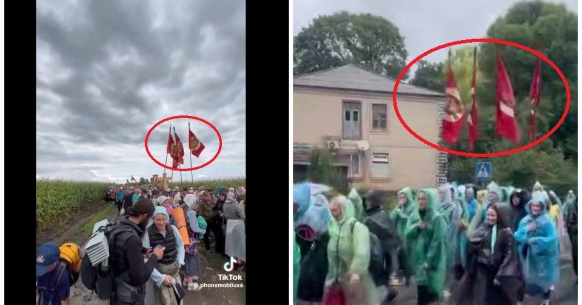Віряни УПЦ МП на Тернопільщині і символіка бойовиків Віряни УПЦ МП на Тернопільщині і символіка бойовиків