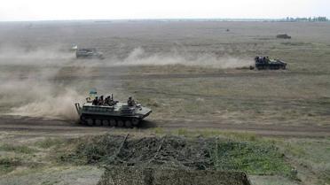 На полігоні відбулися навчання ЗСУ / © Інформаційно-аналітичний центр РНБО