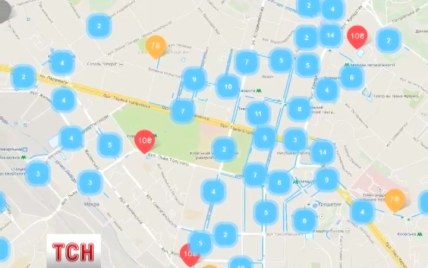 У столиці створили інтерактивну карту автопаркування