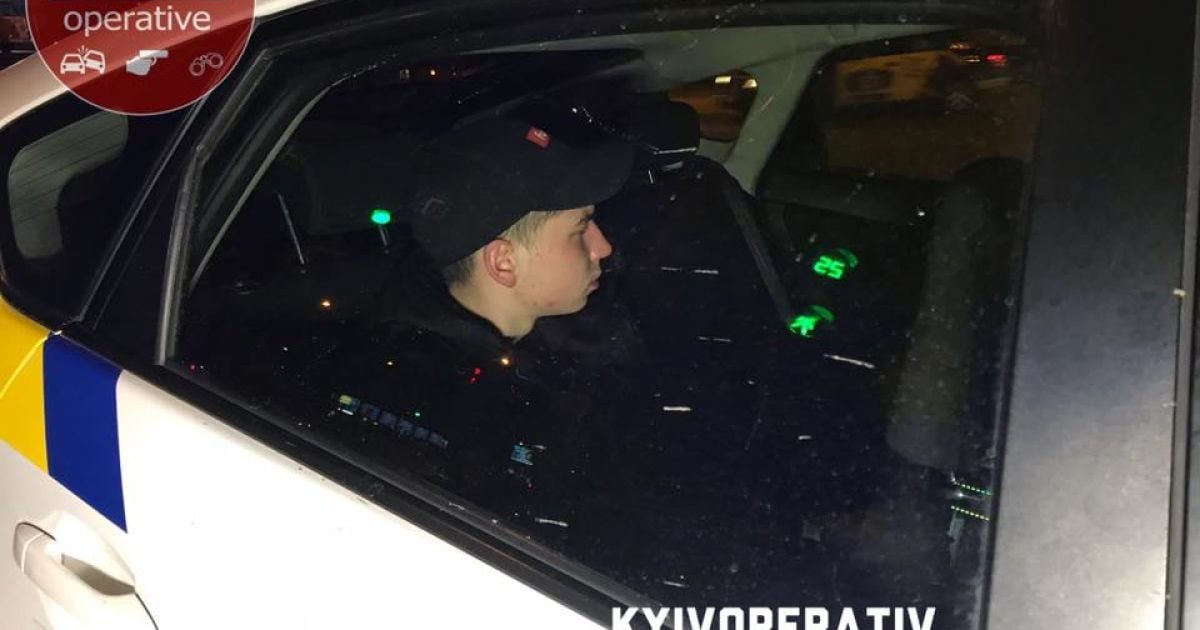 ДТП Київ підліток і патрульні_4 / © Facebook/Киев Оперативный