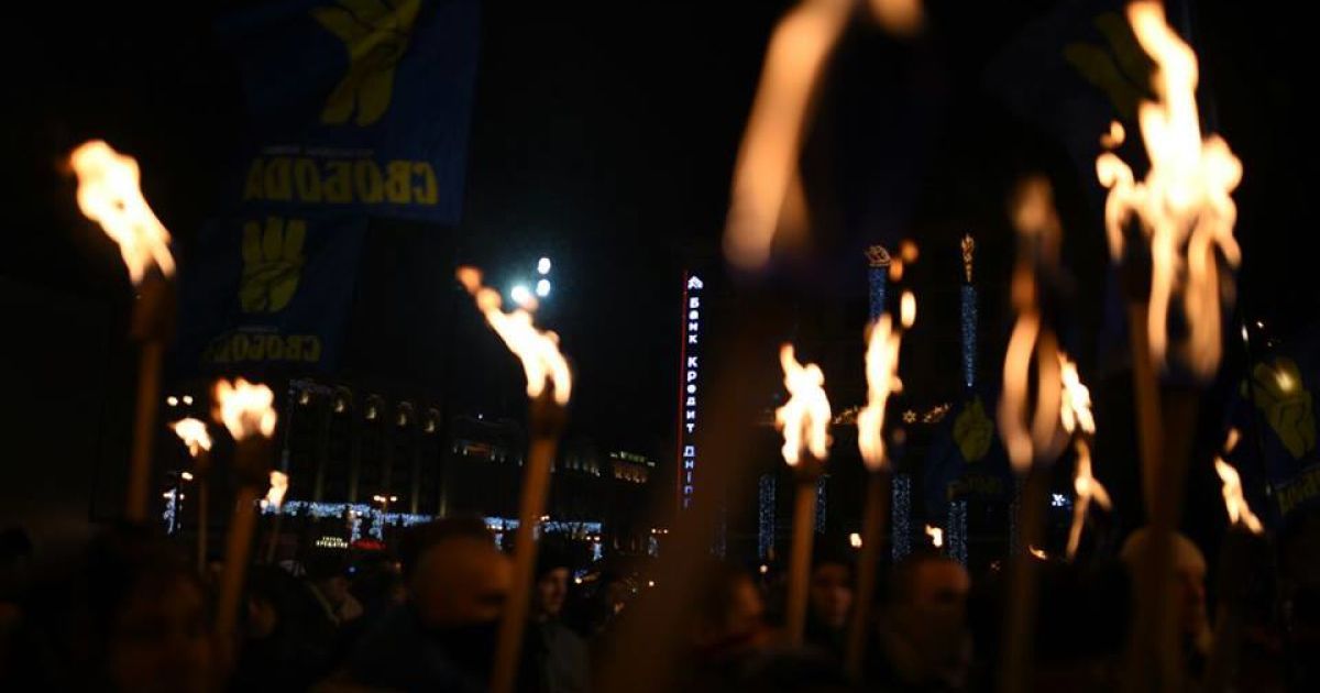 Смолоскипна хода у Києві. / © Громадське ТБ