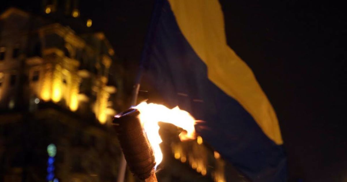 Смолоскипна хода у Києві. / © Громадське ТБ