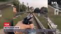 В Винницкой области пьяные мужчины открыли огонь по грузовому поезду