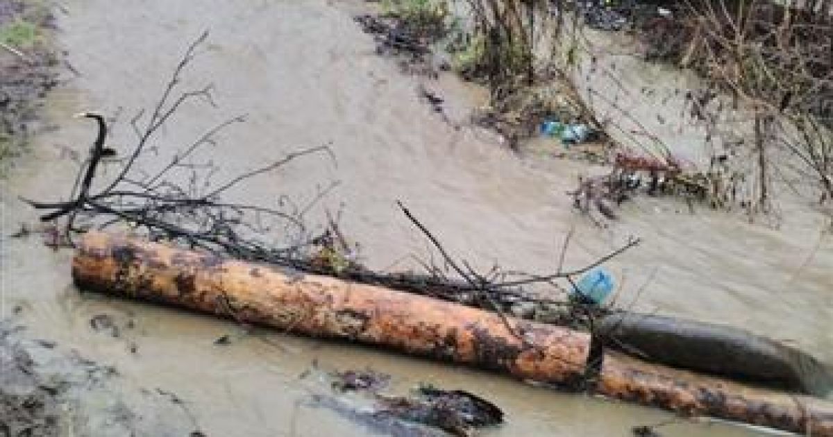 Закарпаття інтенесивно підтоплює. / © Час Закарпаття