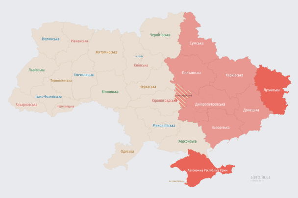 Повітряна тривога 1 червня