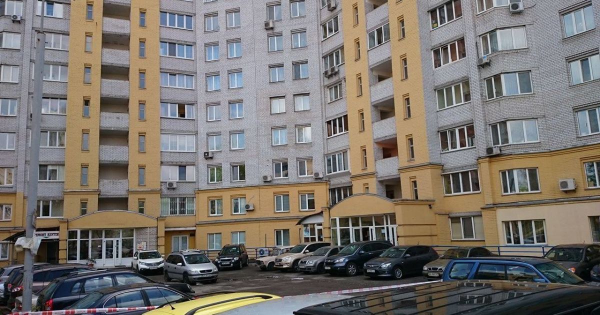 Вибух машини Київ, Краснова, Академмістечко_3 / © Фото Ивана Воробьева/ТСН