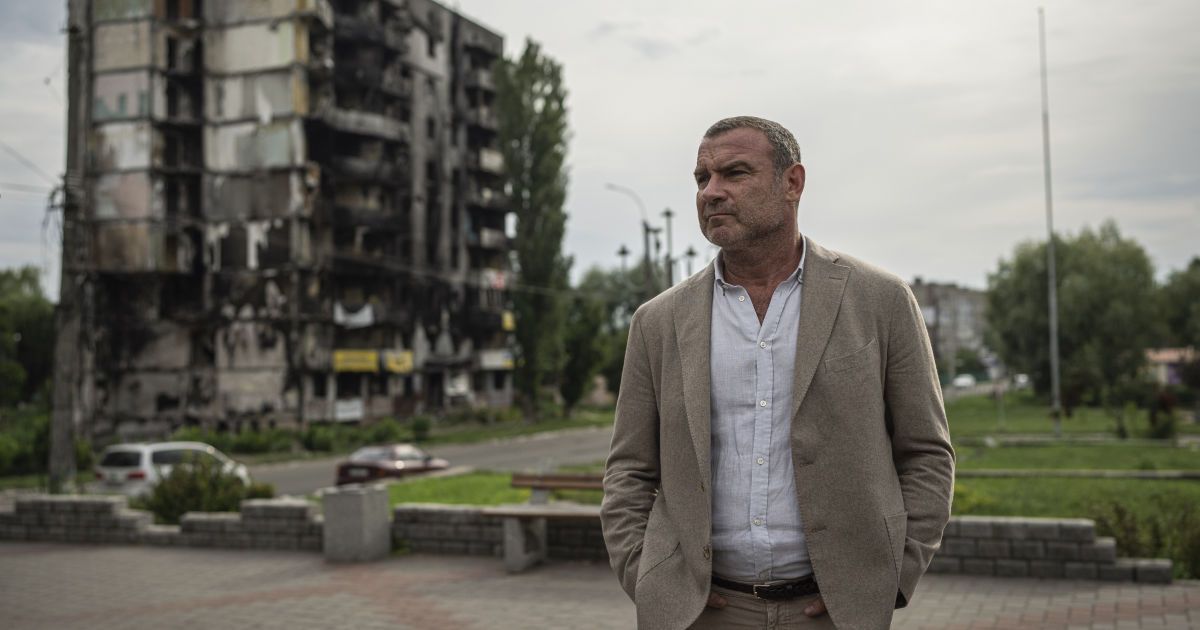 Лієв Шрайбер в Бородянці
