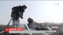 Несколько сел в Ровенской области затянуло дымом из-за пожара на полях