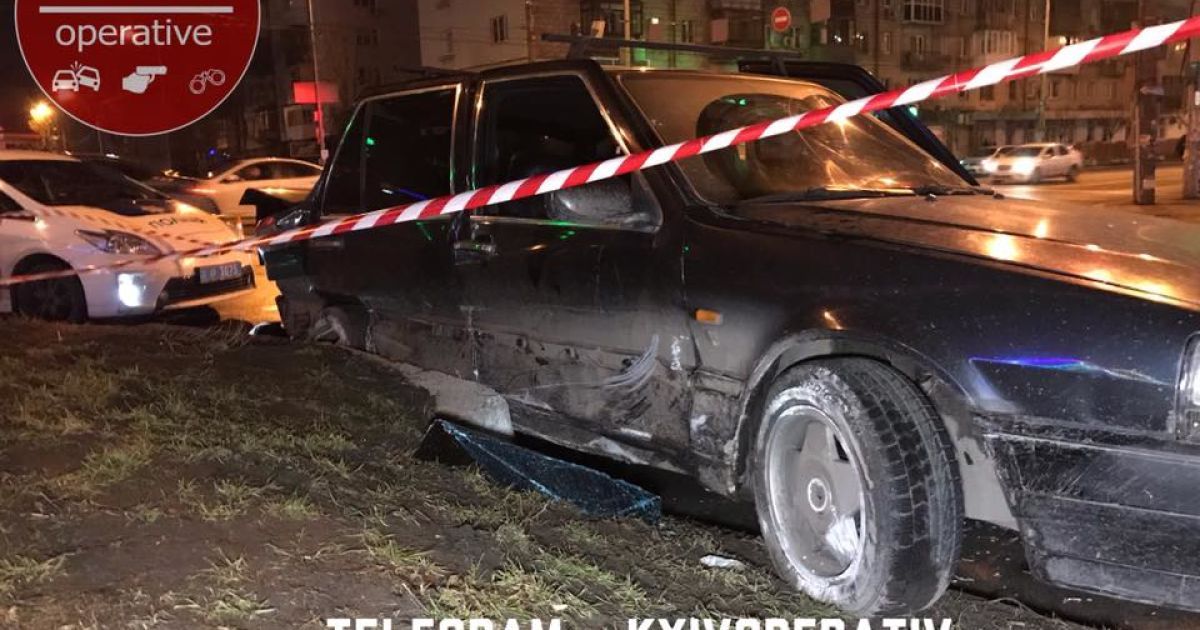 ДТП Київ підліток і патрульні_8 / © Facebook/Киев Оперативный