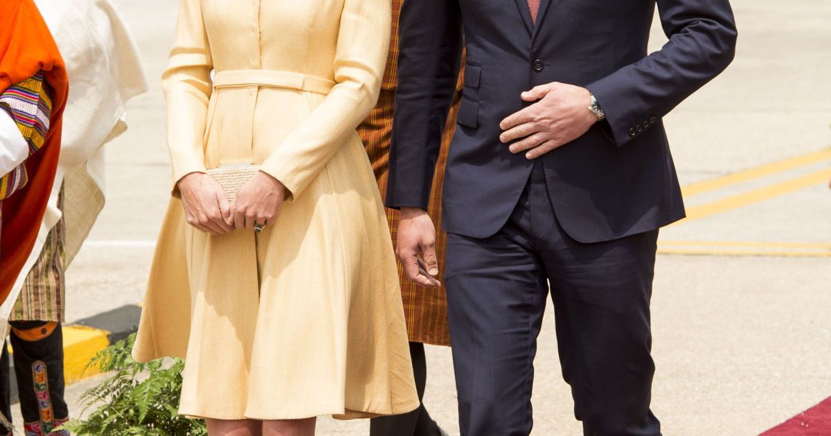 Герцогиня Кембриджская и принц Ульям прилетели в Бутан