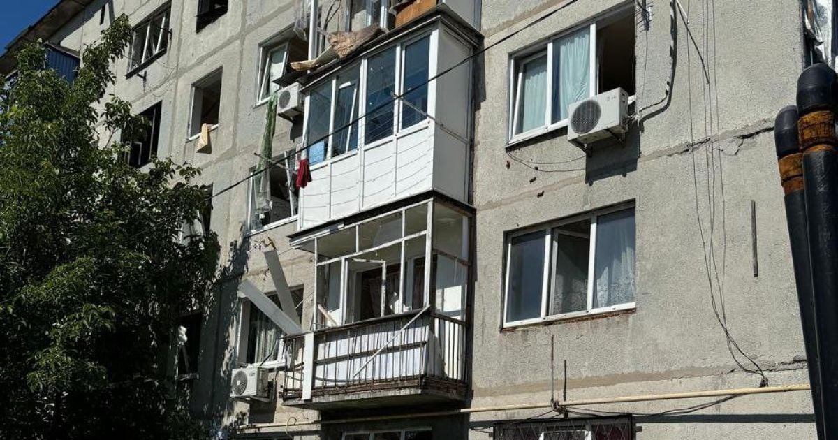 Росія скинула бомби на Селидове. Фото: Вадим Філашкін.