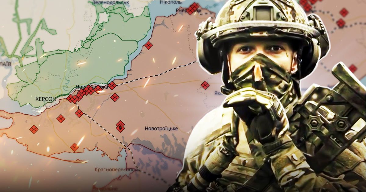Какая ситуация на левом берегу Днепра в Херсонской области