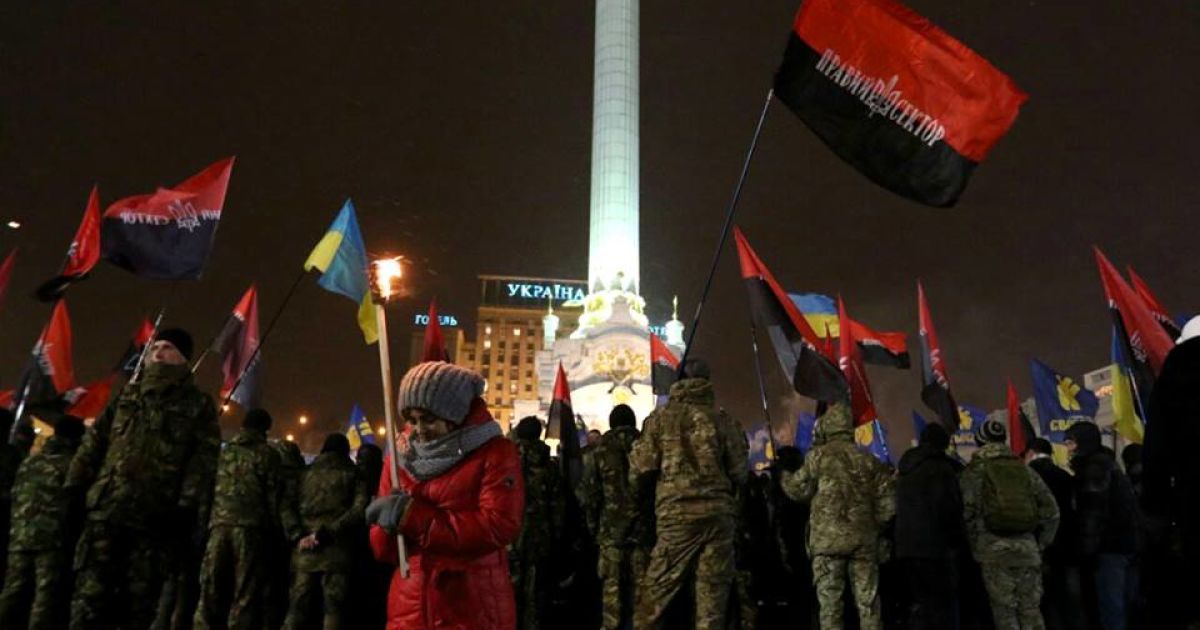 Смолоскипна хода у Києві. / © Громадське ТБ