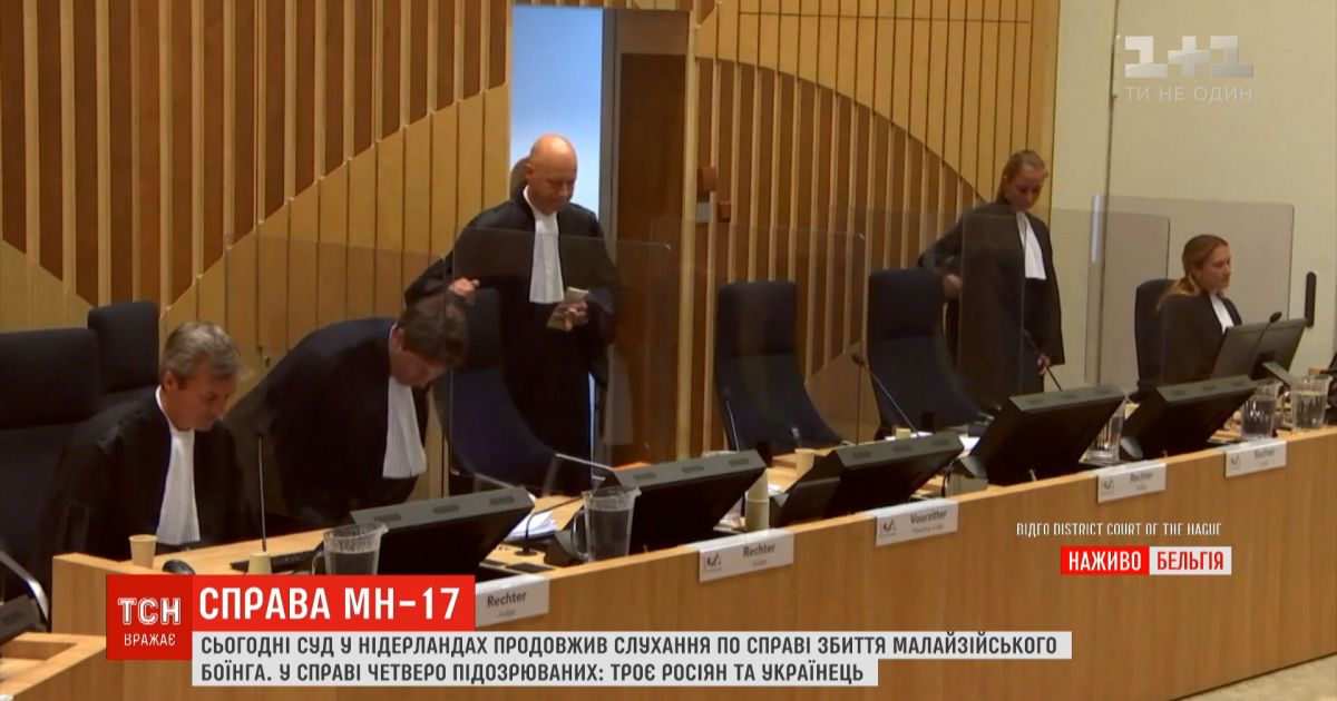 В суде по делу о сбитом малайзийском "Боинге" выступали адвокаты одного из подозреваемых