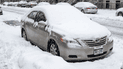 Автомобіль під снігом