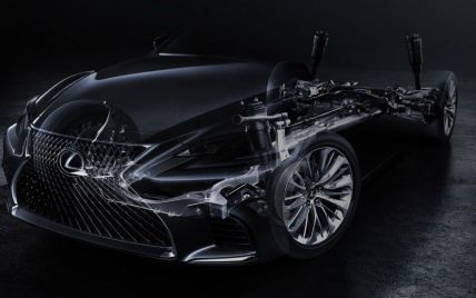 Lexus опубликовал тизер седана LS нового поколения