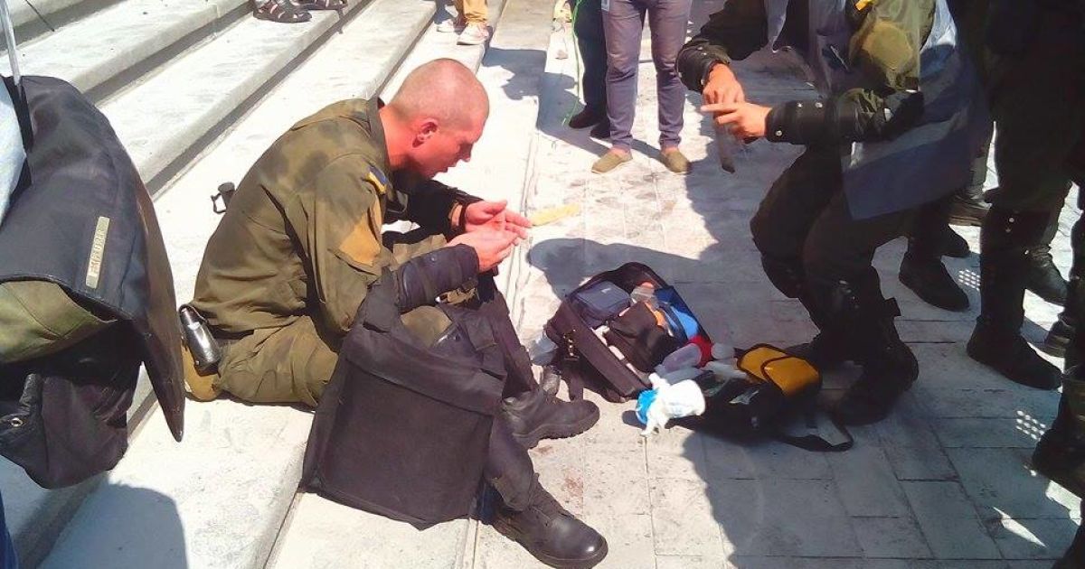 Заворушення під Радою з боку міліції_4 / © Фото Натальи Нагорной/ТСН
