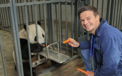 Дмитро Комаров у новому випуску "Світ навиворіт" вирушить рятувати китайських панд