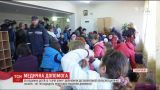 В Запорожскую областную детскую больницу доставили 25 детей с "серой зоны"