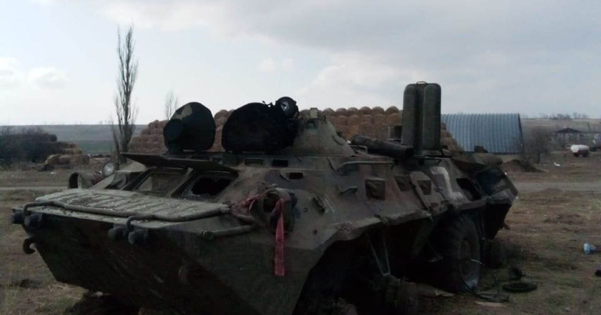 Украинские десантники уничтожили группировку оккупантов из Перевального