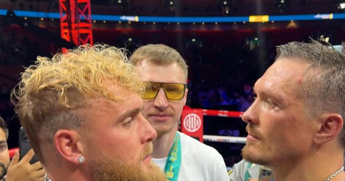 Джейк Пол і Олександр Усик