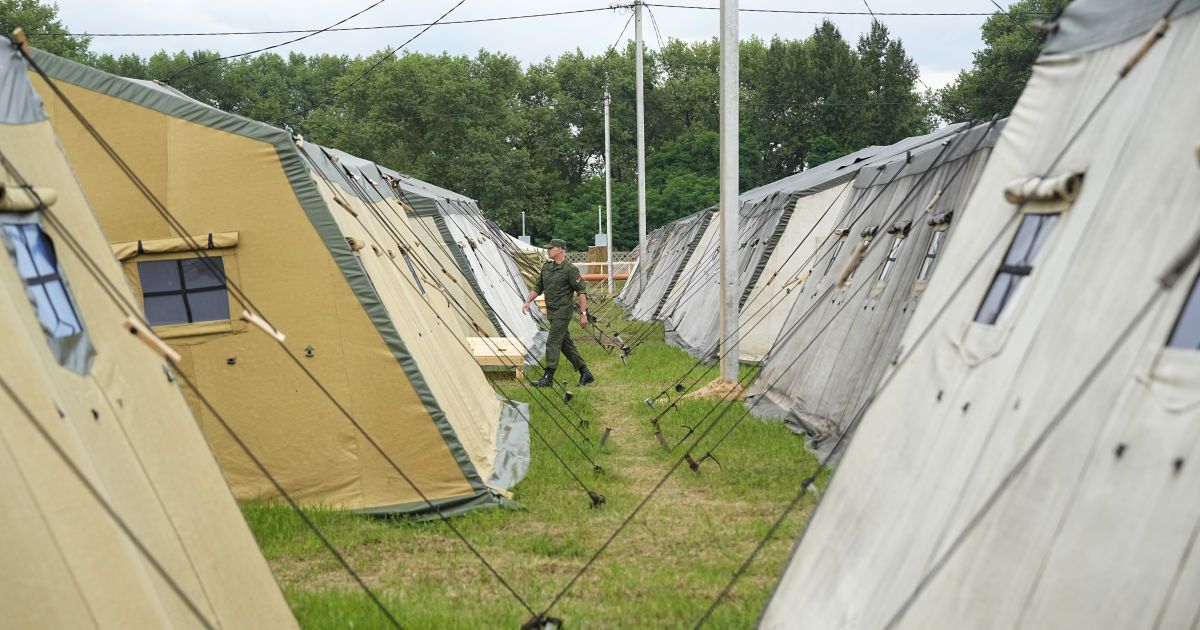 Табір "вагнерівців" у Білорусі
