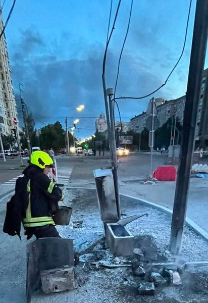 Удар по Киеву 11 июля