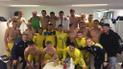 Сборная Украины сделала победное фото в раздевалке, Ярмоленко тоже на нем