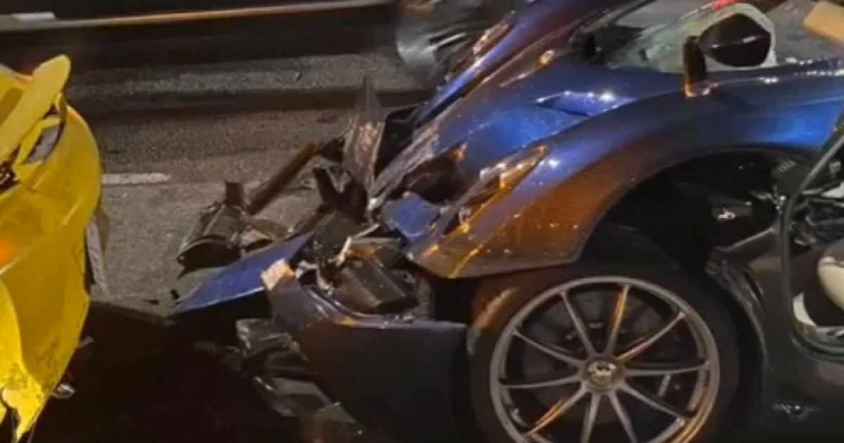 Єдиний у своєму роді екземпляр суперкара Pagani розтрощили в Саудівській Аравії: відео
