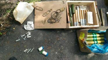 СБУ виявила дві схованки з гранатометами різних модифікацій у районі АТО_6 / © СБУ