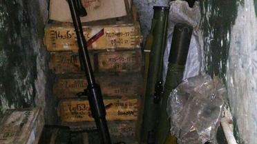 СБУ виявила дві схованки з гранатометами різних модифікацій у районі АТО_5 / © СБУ