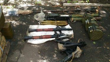 СБУ виявила дві схованки з гранатометами різних модифікацій у районі АТО_3 / © СБУ