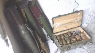 СБУ виявила дві схованки з гранатометами різних модифікацій у районі АТО_1 / © СБУ