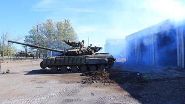 Луганские боевики начали отводить танки от линии соприкосновения. / © ЛуганскИнформЦентр