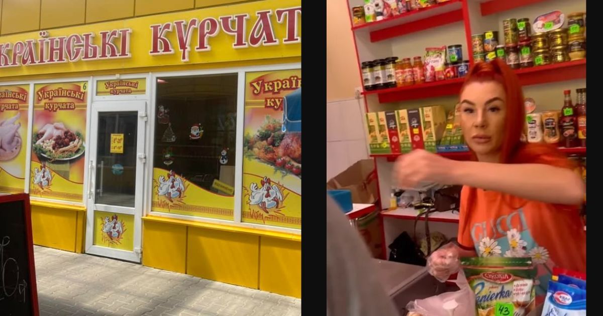 Продавчиня та її магазин / Фото: Світлана Роспотнюк