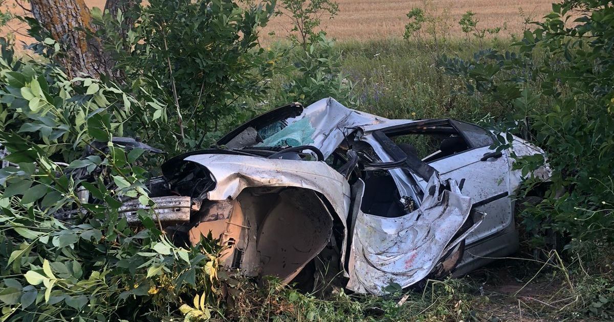 22-річний водій BMW врізався у дерево
