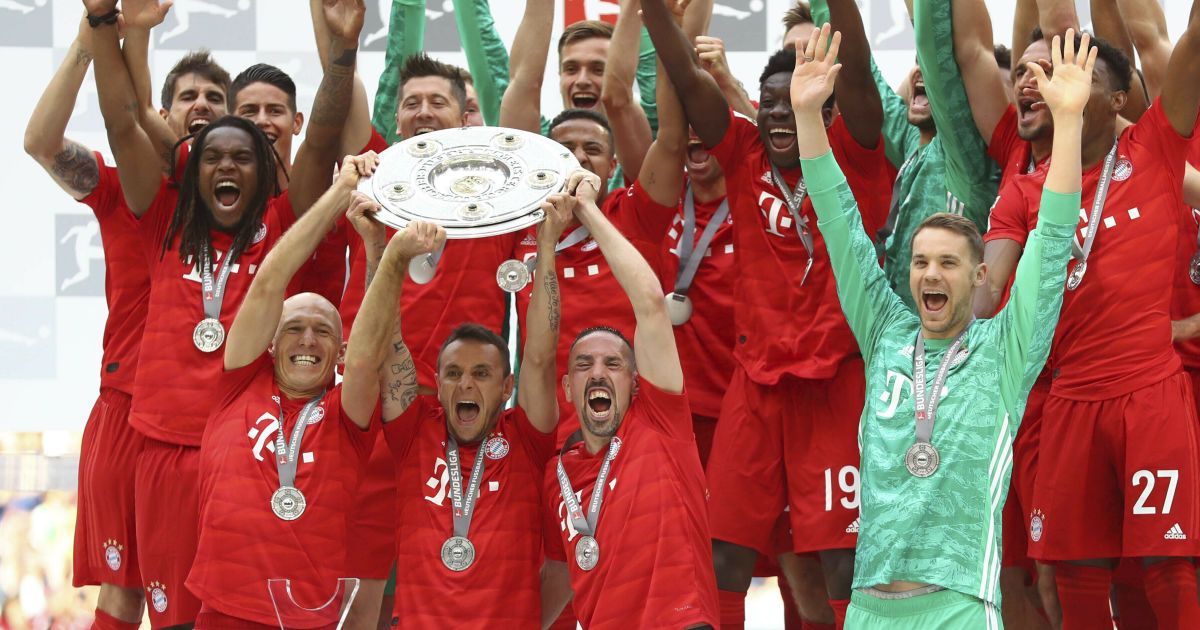 "Баварія" розгромила "Айнтрахт" і завоювала 29-й в історії чемпіонський титул