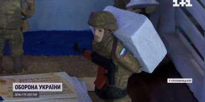 В Кропивницком мастер производит фигурки захватчиков-мародеров и собирает деньги для ВСУ