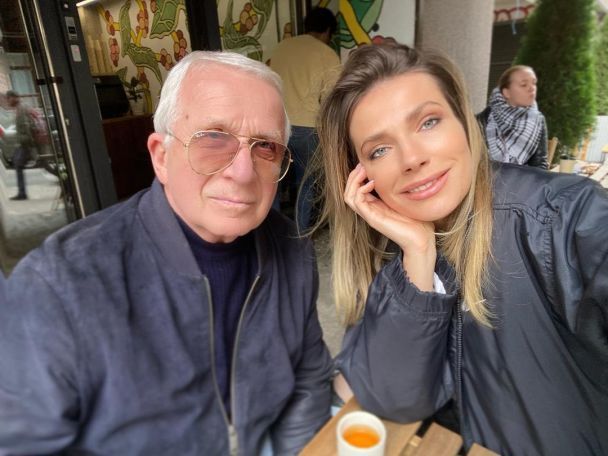 Тоня Паперная с отцом / © instagram.com/tony__pepper