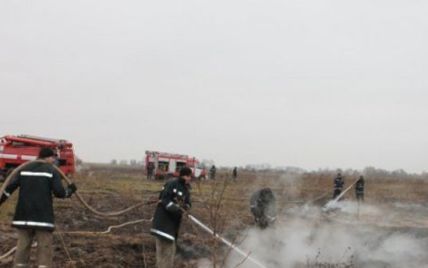 В Чернобыле горят 5 га торфяников