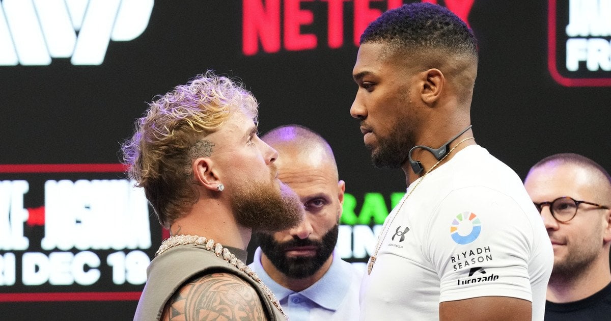 Джейк Пол та Ентоні Джошуа