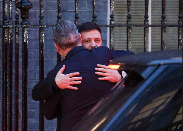 Володимир Зеленський та Кір Стармер  / © Reuters