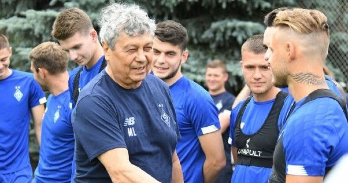 Первая тренировка Луческу с Динамо