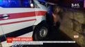 Во Львове скорая помощь влетела в подземный переход
