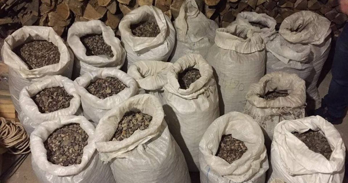 После кровавой стрельбы на Житомирщине у копателей изъяли полтонны янтаря и оружие - Луценко