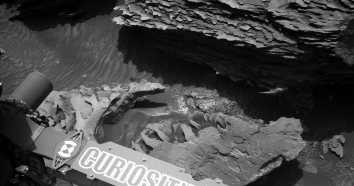 Curiosity нашел на Марсе скалы